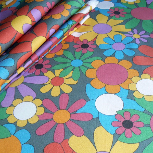 CurlyPops - Spring Bouquet Fabric