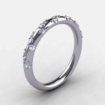artmasters - ring - platinum and diamonds