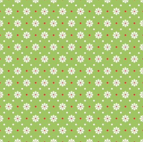 sheri mcculley - chick-a-doodle floret - green
