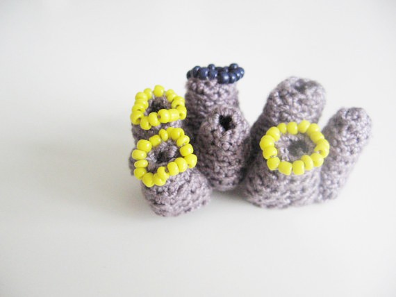 The crafted object : A Plus Designnn {crochet jewellery}