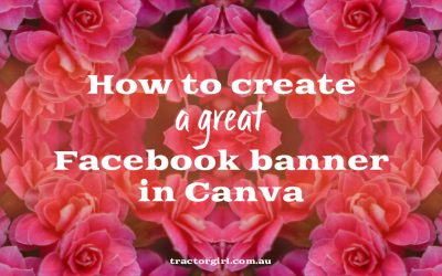 How to make a great Facebook banner in Canva